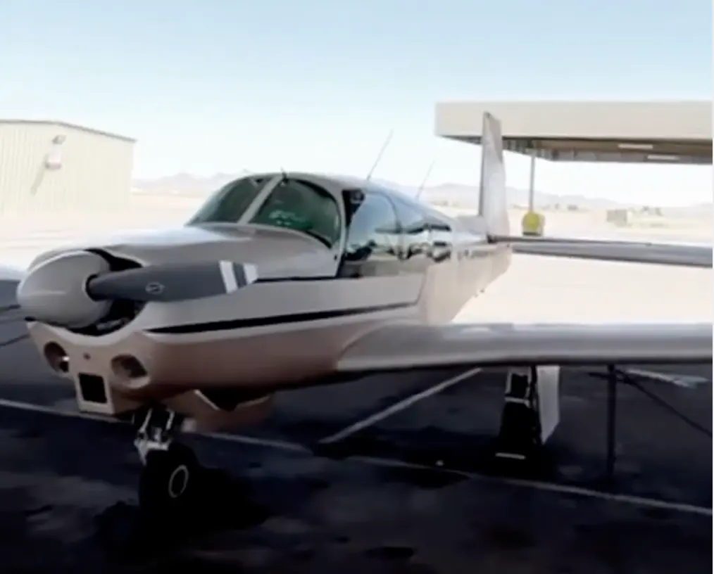Mobile aviation detailing on a private aircraft in Scottsdale, Arizona