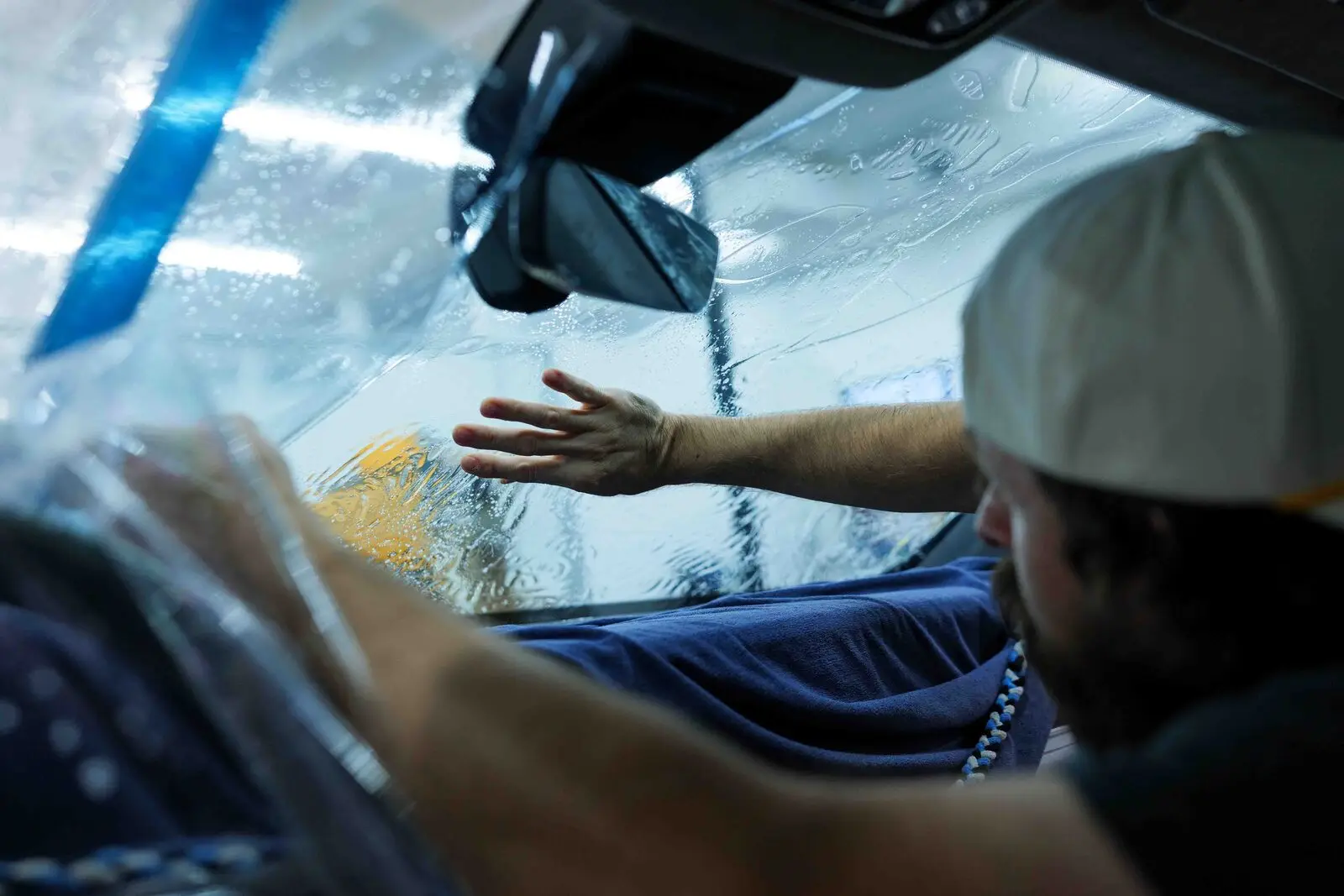 Bentley Flying Spur ceramic tint install, photo 13